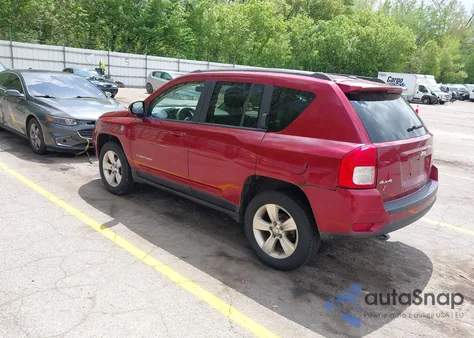 2012 Jeep Compass Sport z USA, uszkodzony, nr VIN 1C4NJDBB3CD616233